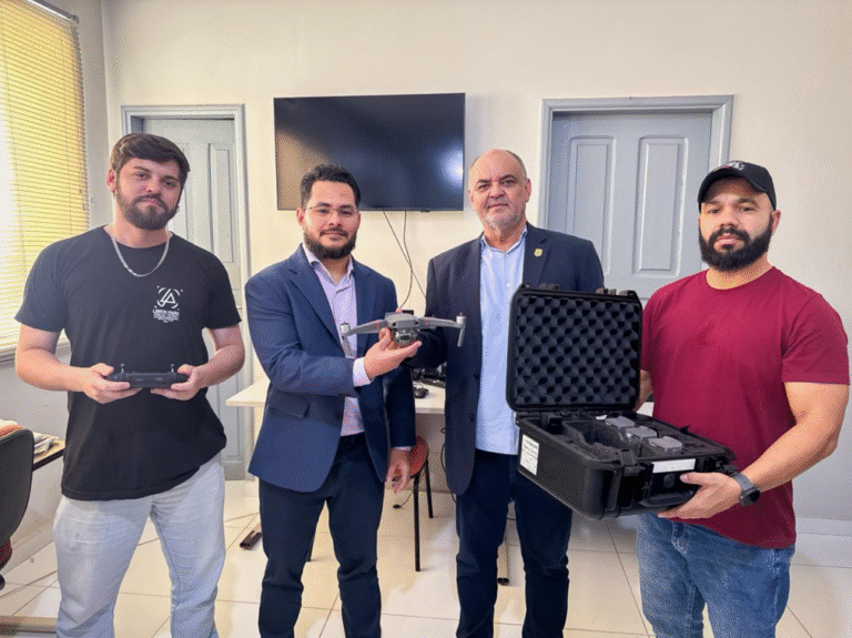 Polícia Civil reforça investigações em Plácido de Castro com entrega de drone