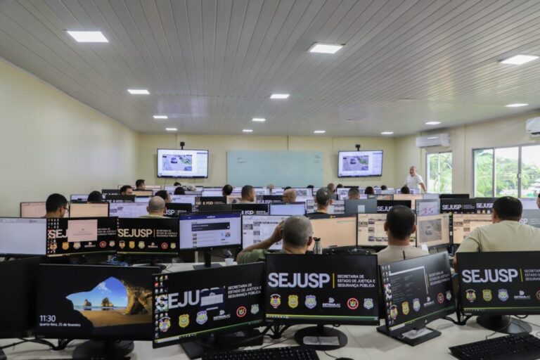 Sejusp promove capacitação em videomonitoramento e reconhecimento facial para servidores do Acre