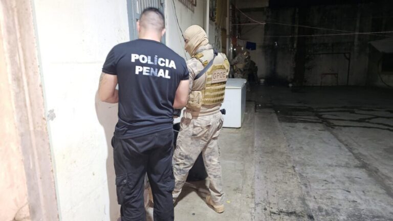 Polícia Penal deflagra 10ª fase da Operação Mute em presídio de Rio Branco