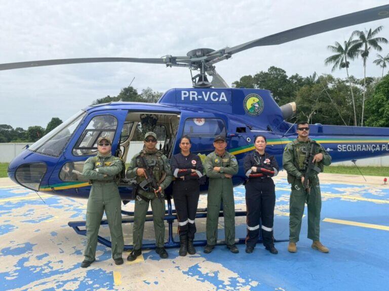 Governo realiza resgate aeromédico em aldeia e garante tratamento à indígena vítima de picada de cobra
