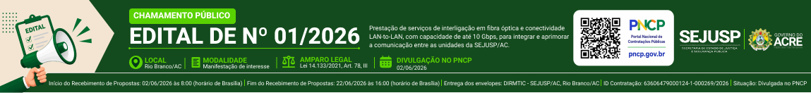 Edital de Chamamento Público Nº 01/2026